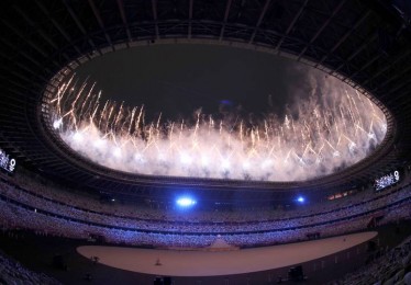 东京奥运会开幕式经典回顾镜头