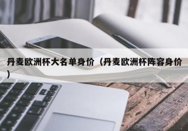 丹麦队球员身价排名