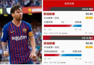 中央5为什么不直播欧冠