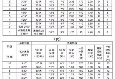 重庆中考体育满分是多少