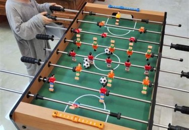 手工制作足球桌面游戏