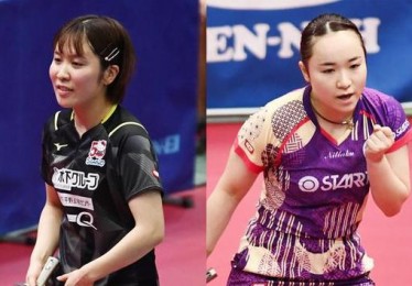日本网坛新星闪耀早田希娜与长崎美柚蝉联女单冠亚军