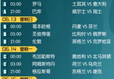 欧洲杯客队开球