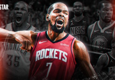 NBA史上最大交易诞生：7队13人6签轮动，杜兰特驾临火箭再造超级战队！