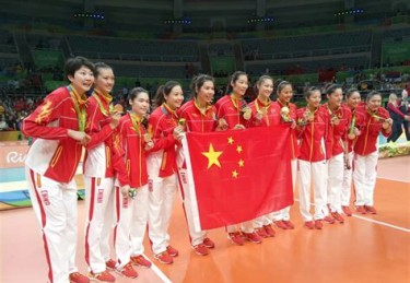 中国女排名将名单照片