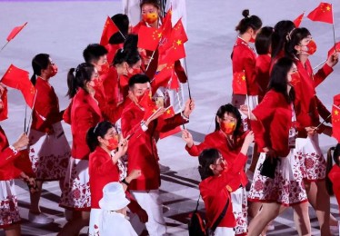 东京奥运会中国代表团入场服装包含哪些文化元素