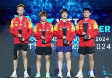 wtt常规挑战赛太原站2023##王楚钦梁靖崑晋级四强